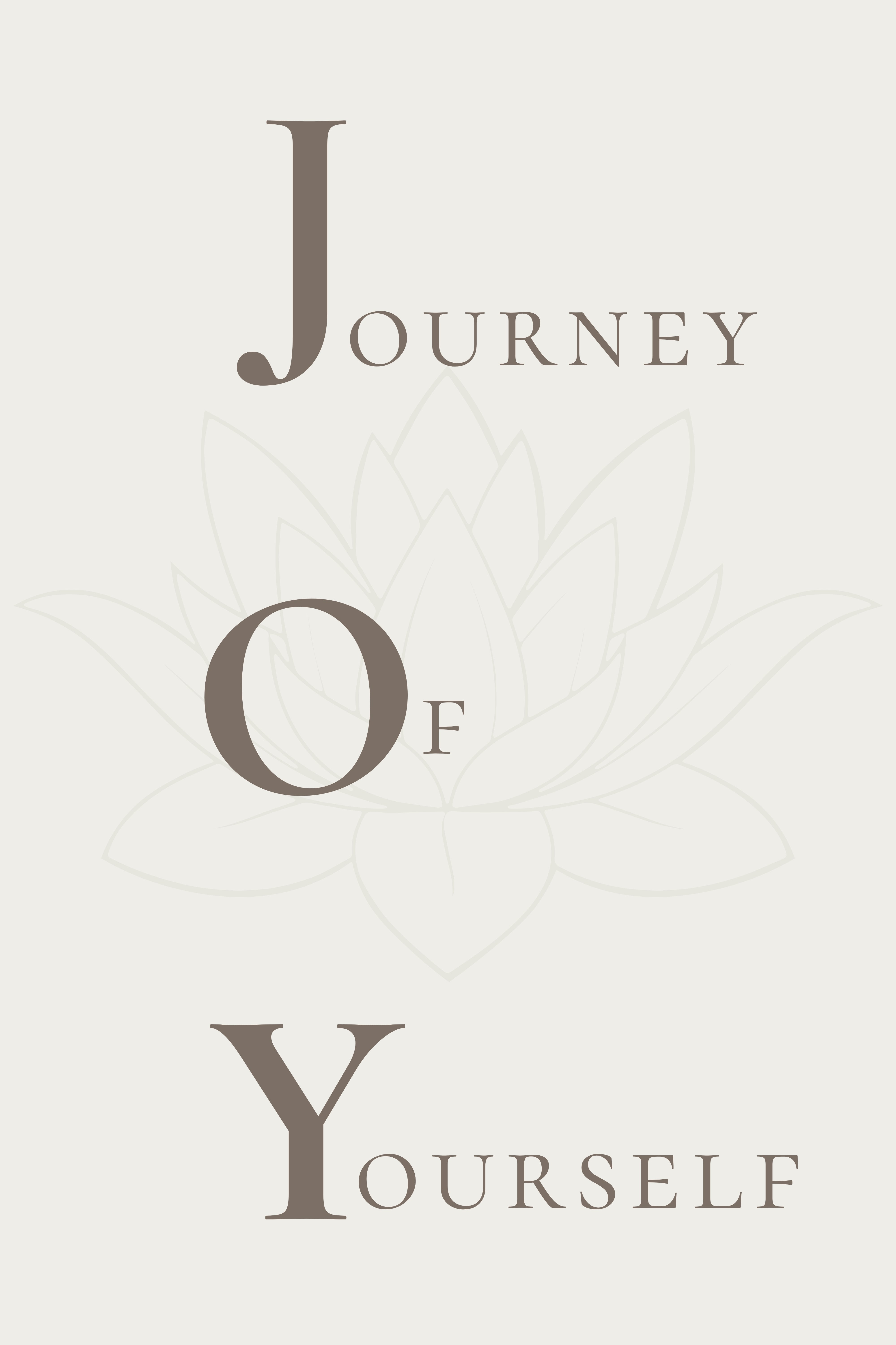 JOY - Journey Of Yourself | Printable Wall Art (4 Color Options)
