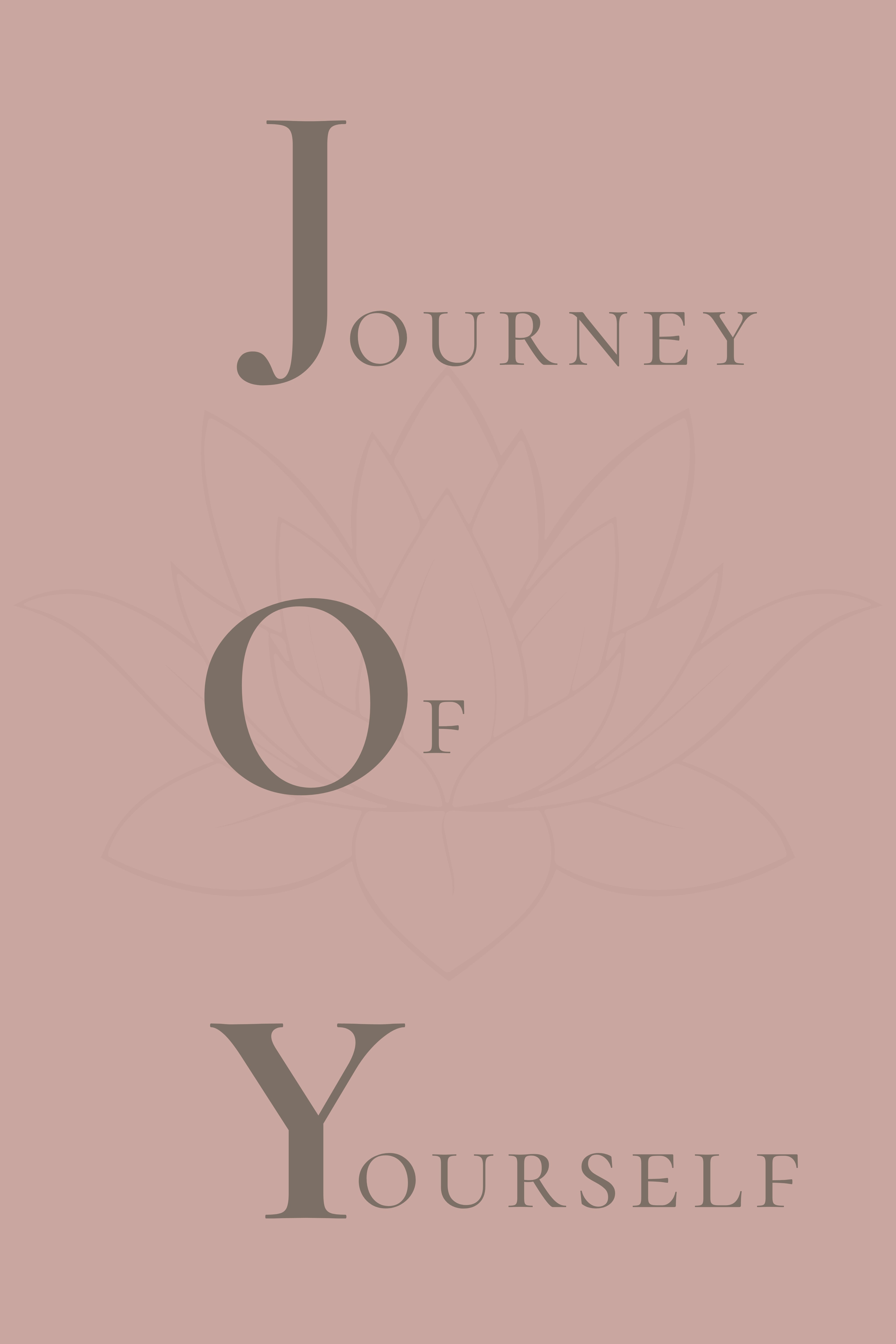 JOY - Journey Of Yourself | Printable Wall Art (4 Color Options)