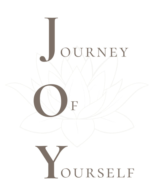 JOY - Journey Of Yourself | Printable Wall Art (4 Colors, (JPG+PDF)
