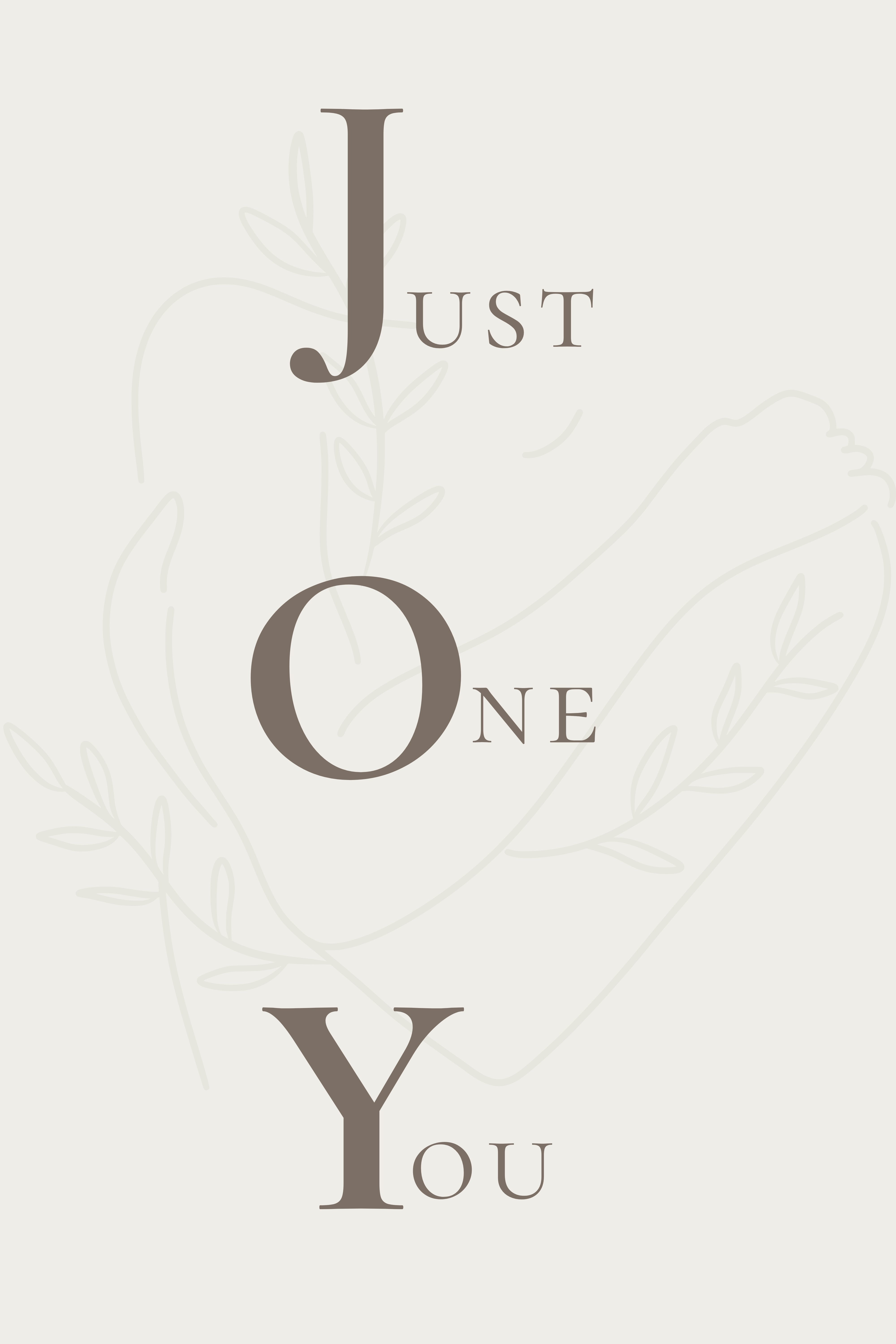 Joy – Just One You | Printable Wall Art (4 Color Options)