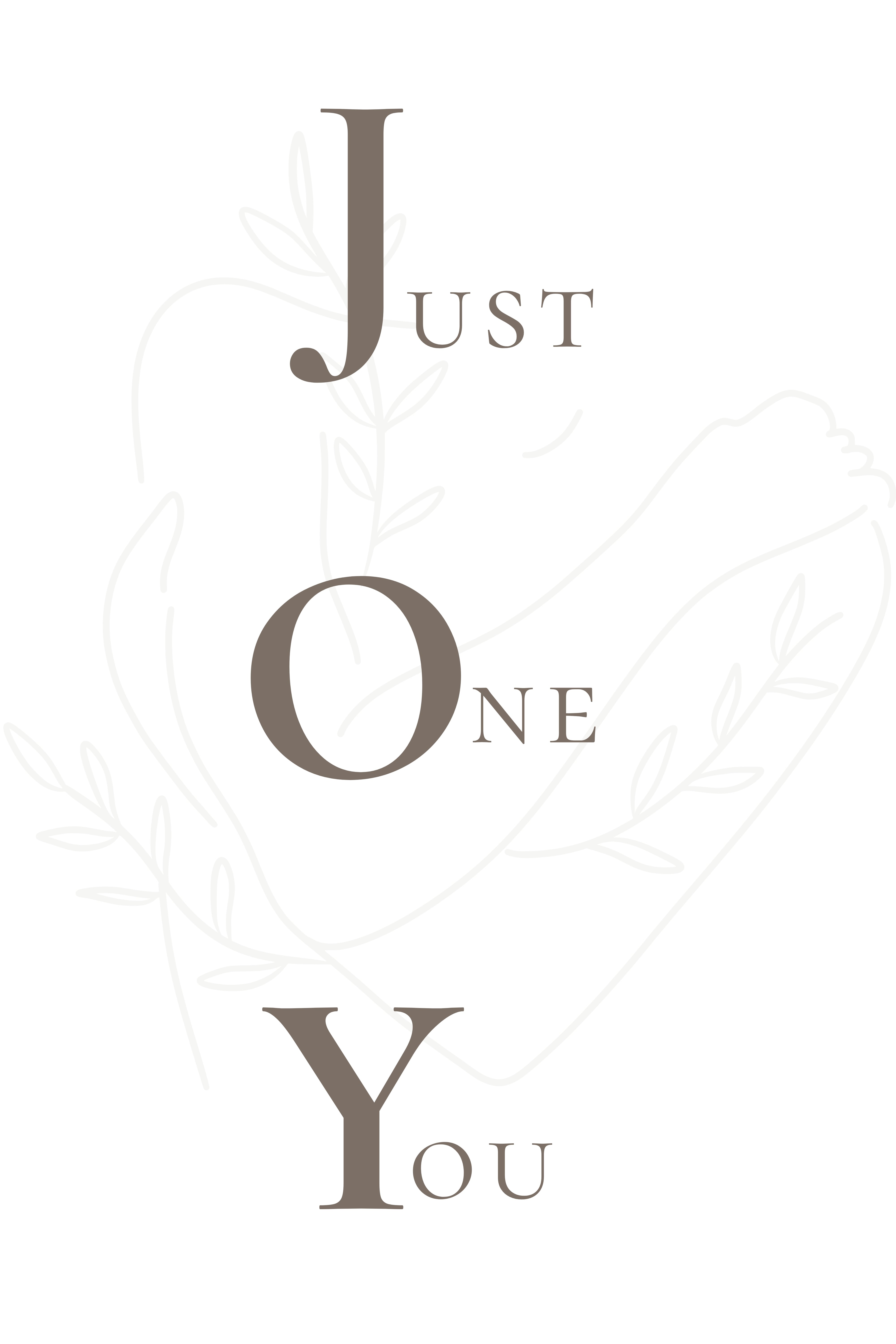 Joy – Just One You | Printable Wall Art (4 Color Options)
